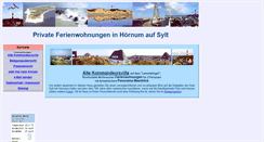 Desktop Screenshot of hoernum-traumblick.de